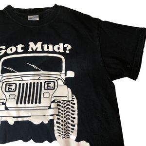 Gildan Boys Small GOT MUD? T-shirt Jeep